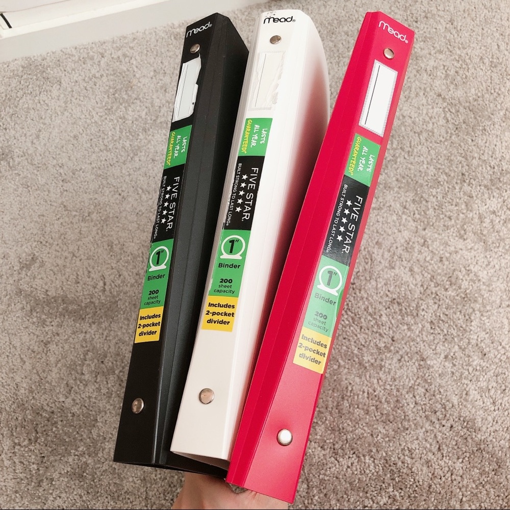 Five Star Binders(3)